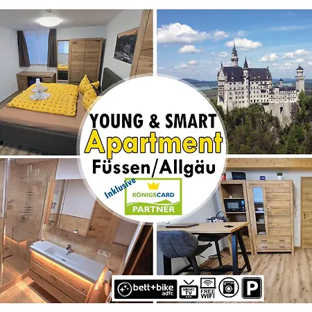 Young & Smart-apartment Inkl Koenigscard In Allgaeu Nahe Neuschwanstein Apartment