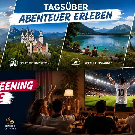 Young & Smart-apartment Inkl Koenigscard In Allgaeu Nahe Neuschwanstein